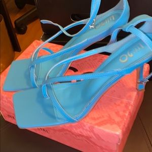 Ego official square toe heels - brand new